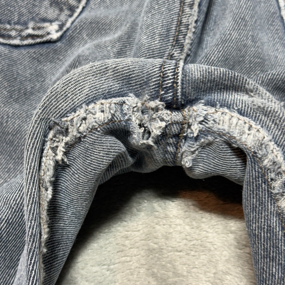 VTG 90s Levi's 501 Jeans Mens 36x30 Made in USA Button Fly Distressed Baggy - Picture 6 of 16